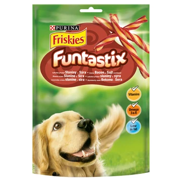 Friskies Dog Funtastix Funtastix bacon és sajt ízesítéssel 175 g