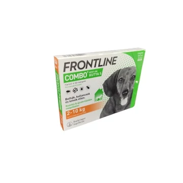 FRONTLINE COMBO KUTYA S /2-10 KG/ 3 x 0.67 ml