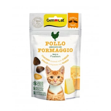 GimCat Crunchy Snack - csirke-sajt 50 g