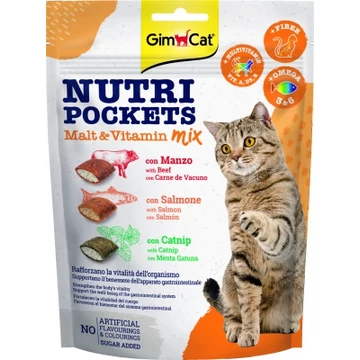 GimCat Nutri Pockets Maláta & Vitamin Mix 150 g