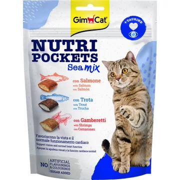 GimCat Nutri Pockets Tengeri Mix 150 g
