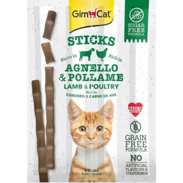 GimCat Sticks bárány és baromfi 4 x 20 g