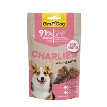 GimDog Charlies Sertésszív 70 g