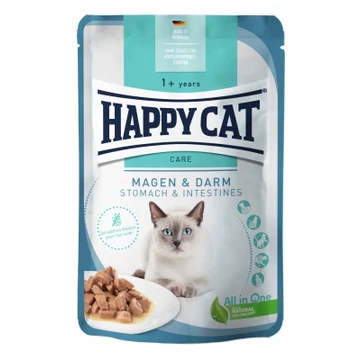 Happy Cat pouch szósz sensitive stomach&intestines macskák részére 20 x 85 g