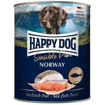 Happy Dog pur konzerv lazac ízesítésű nedves állateledel felnőtt kutyák számára 6X800 g 4 kg
