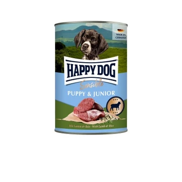 Happy Dog Supreme Sensible Puppy & Junior konzerv - bárány, rizs 400 g
