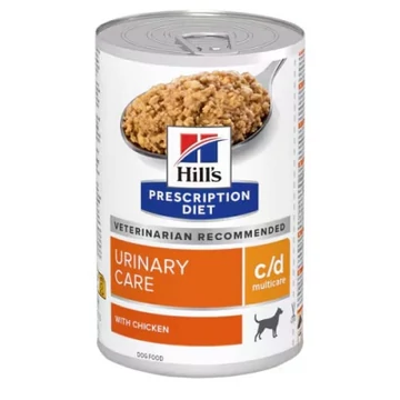 Hill's Prescription Diet c/d Multicare Urinary Care kutyatáp - konzerv 370 g