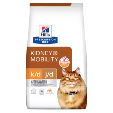 Hill's Prescription Diet k/d + Mobility száraz macskatáp 1.5 kg