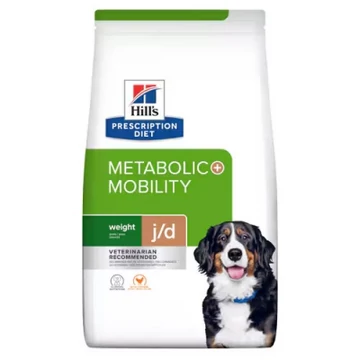 Hill's Prescription Diet Metabolic + Mobility Weight + Joint Care száraz kutyatáp 12 kg