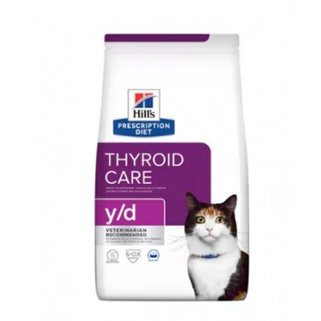 Hill's Prescription Diet y/d Thyroid Care száraz macskatáp 1.5 kg