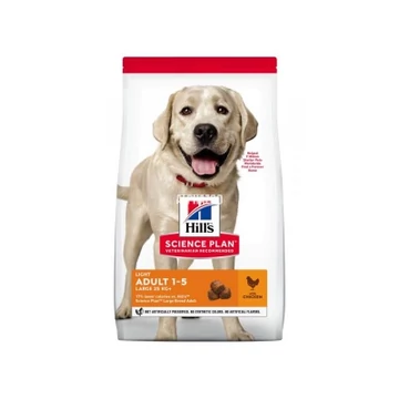Hill's Science Plan Adult Light Large Breed száraz kutyatáp 18 kg