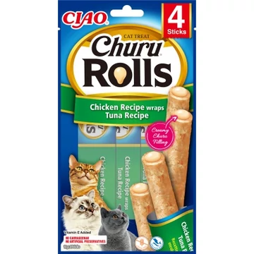 Inaba Cat Churu Rolls - tonhal 4 x 10 g