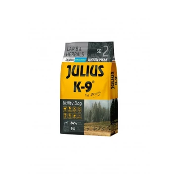 Julius K-9 Grain Free Senior Utility Dog - Lamb & Herbals 10 kg