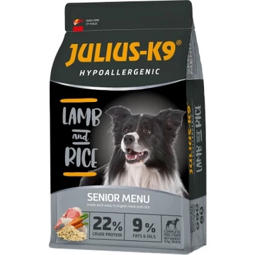 Julius-K9 Hypoallergenic Senior - Lamb & Rice 12 kg