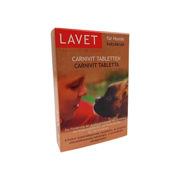 Lavet Carnivit tabletta kutyáknak 50 db