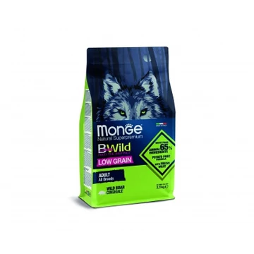 Monge BWild Low Grain All Breeds Adult száraz kutyatáp - vaddisznó 2.5 kg