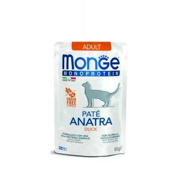 Monge Cat Monoprotein Paté Adult - kacsa 85 g