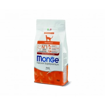Monge Cat Monoprotein Sterilised száraz macskatáp - kacsa 1.5 kg