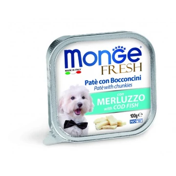 Monge Dog Fresh paté húsdarabokkal - tonhal 100 g