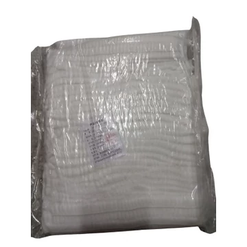 NŐVÉRSAPKA GUMIS KEREK FEHÉR 100X