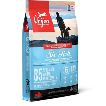 Orijen Six Fish - szárazeledel kutyáknak 11.4 kg