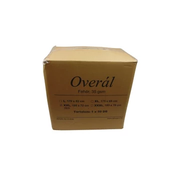 OVERÁL TGO FEHÉR 50 db
