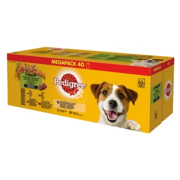 PEDIGREE ALU 40PACK MARHA-BAROMFI-BÁRÁNY 12 kg
