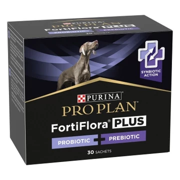 Pro Plan FortiFlora Plus Probiotic + Prebiotic kutyák számára 30 x 2 g