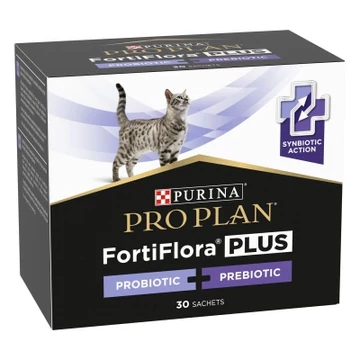 Pro Plan FortiFlora Plus Probiotic + Prebiotic macskák számára 30 x 1.5 g
