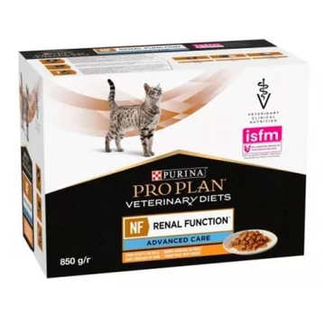 Pro Plan Veterinary Diets NF Renal Function Advanced Care Chicken nedves eledel macskák számára - csirkés 10 x 85 g