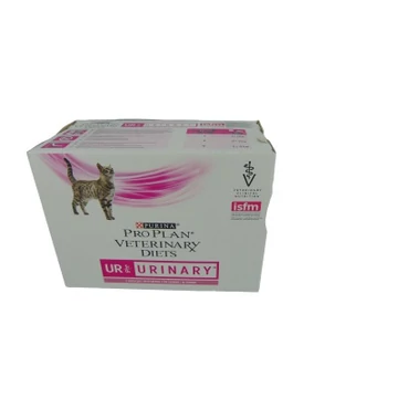 Pro Plan Veterinary Diets UR St/Ox Urinary Salmon nedves eledel macskák számára - lazacos 10 x 85 g
