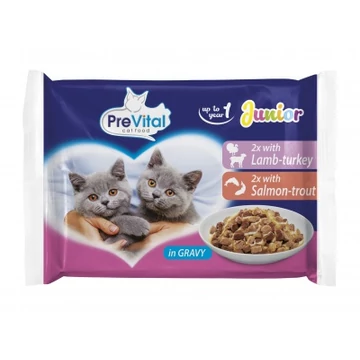 PreVital alutasakos eldel Junior 4 x 100 g