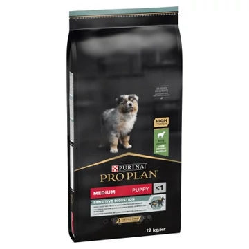 Pro Plan Puppy Medium Sensitive Digestion Optidigest - Lamb 12 kg