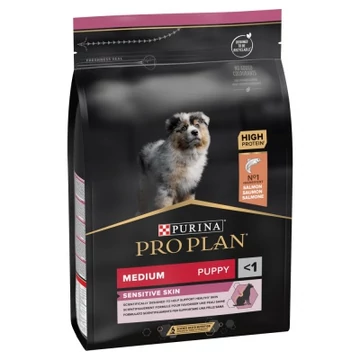 Pro Plan Puppy Medium Sensitive Skin Optiderma 3 kg