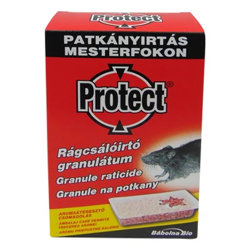 PROTECT RÁGCSÁLÓIRTÓ GRAN. 150 G TÁLCÁS