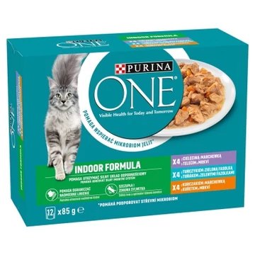 PURINA ONE INDOOR CSIRK/BORJ/TON 12X85 G