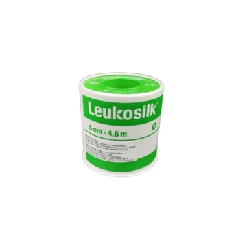 RAGTAPASZ LEUKOSILK 5CM X 4,6M 1X