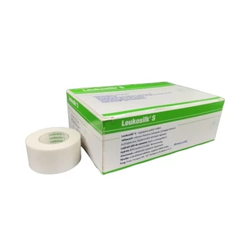 RAGTAPASZ LEUKOSILK PN. 2,5CM X 9,2M 12X