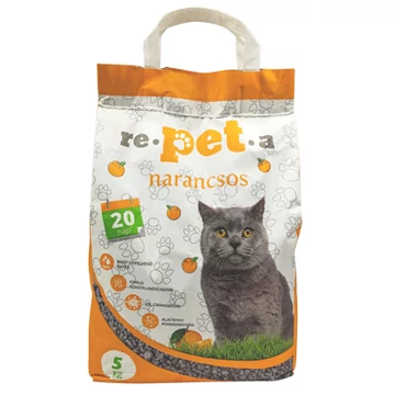 Repeta bentonit alapú narancsos macskaalom 5 kg