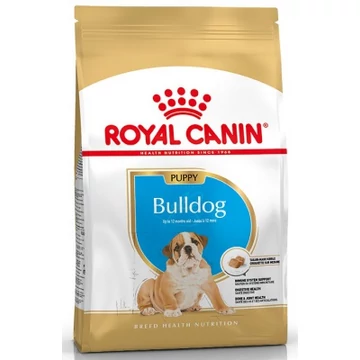 Royal Canin Bulldog Puppy - Angol Bulldog kölyök kutya száraz táp 3 kg