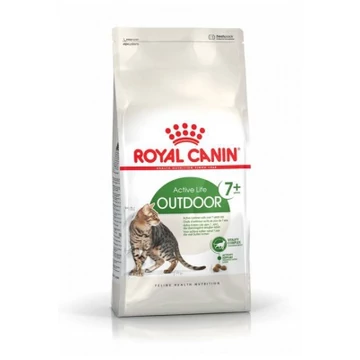 Royal Canin Outdoor 7+ - szabadba gyakran kijáró, aktív idősödő macska száraztáp 400 g