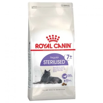 Royal Canin Sterilised 7+ - ivartalanított idősödő macska száraz táp 400 g