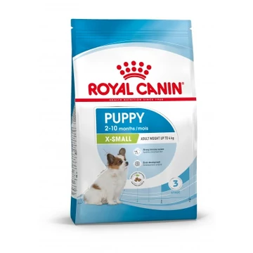 Royal Canin X-Small Puppy - nagyon kistestű kölyök kutya száraz táp 500 g