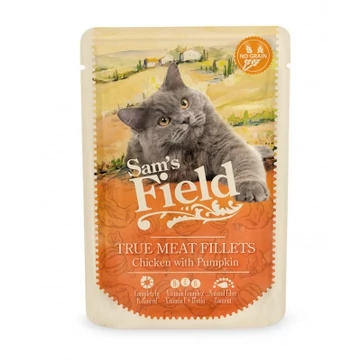 Sam's Field True Meat Fillets - Chicken & Pumpkin alutasakos eledel 85 g