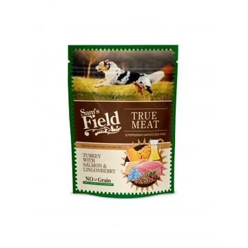 Sam's Field True Meat Turkye with Salmon & Lingonberry alutasakos eledel 260 g