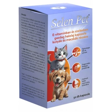 Selen pet kapszula 50 db