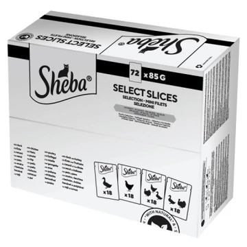 Sheba alutasak baromfi ízesítésben macskák részére 72x85 g 72 x 85 g