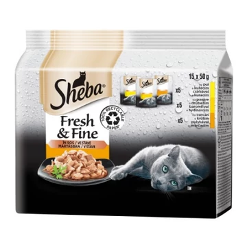 SHEBA MINI 15X50G SZÁRNYAS
