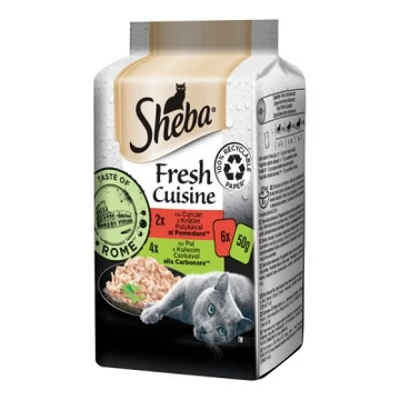 SHEBA MINI FRESH CUISINE ROME 6X50G