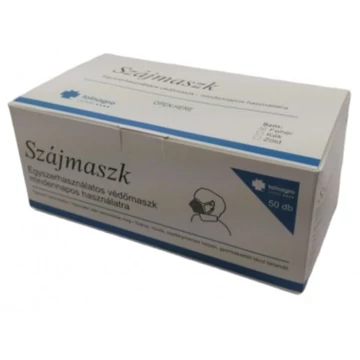 SZÁJMASZK FILT. GUMIS TGO 50 db